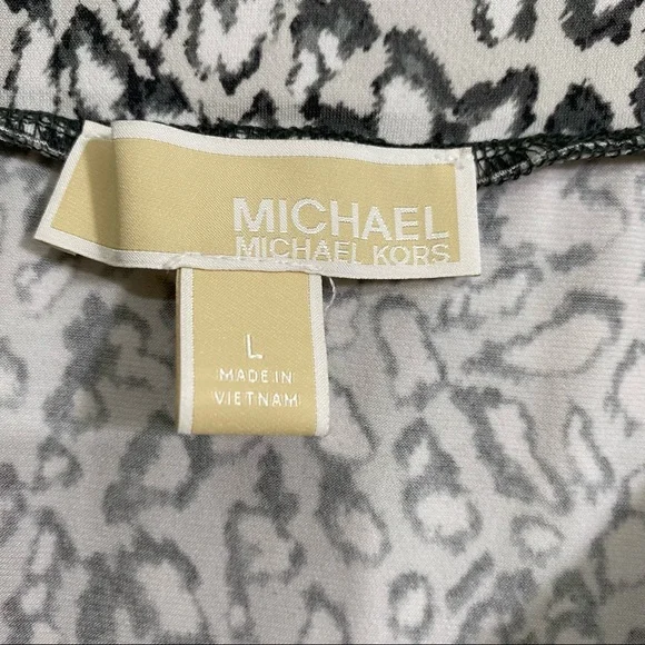 Michael Kors Leopard Maxi Skirt Size L - Picture 3 of 10